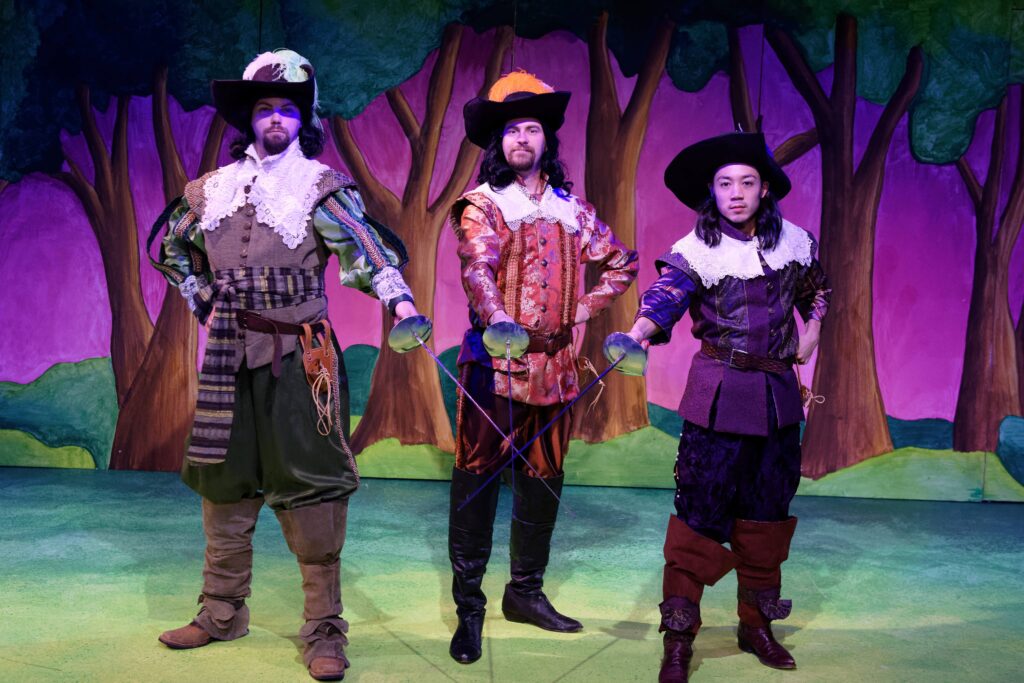 Porthos, Athos & Aramis